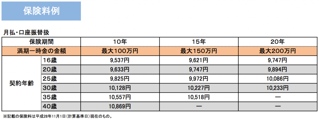 シュシュ、保険